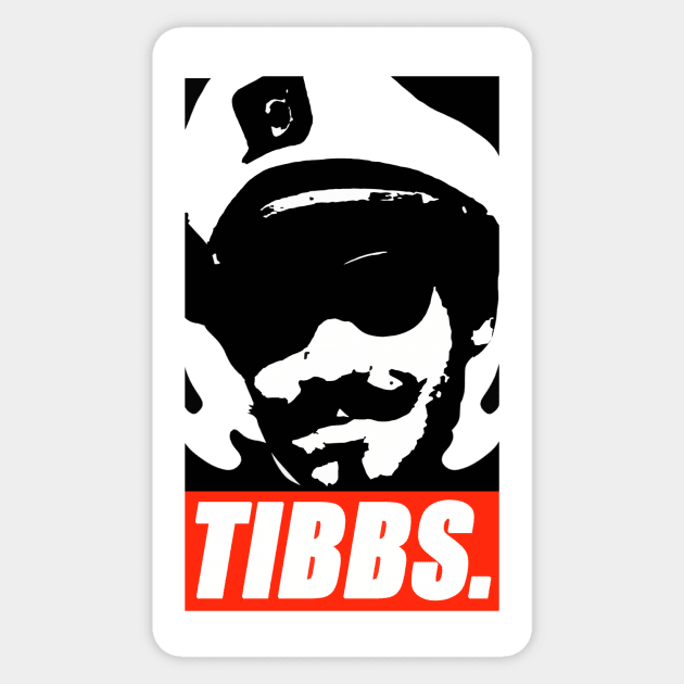 Tibbs. Sticker by BS Merchandise